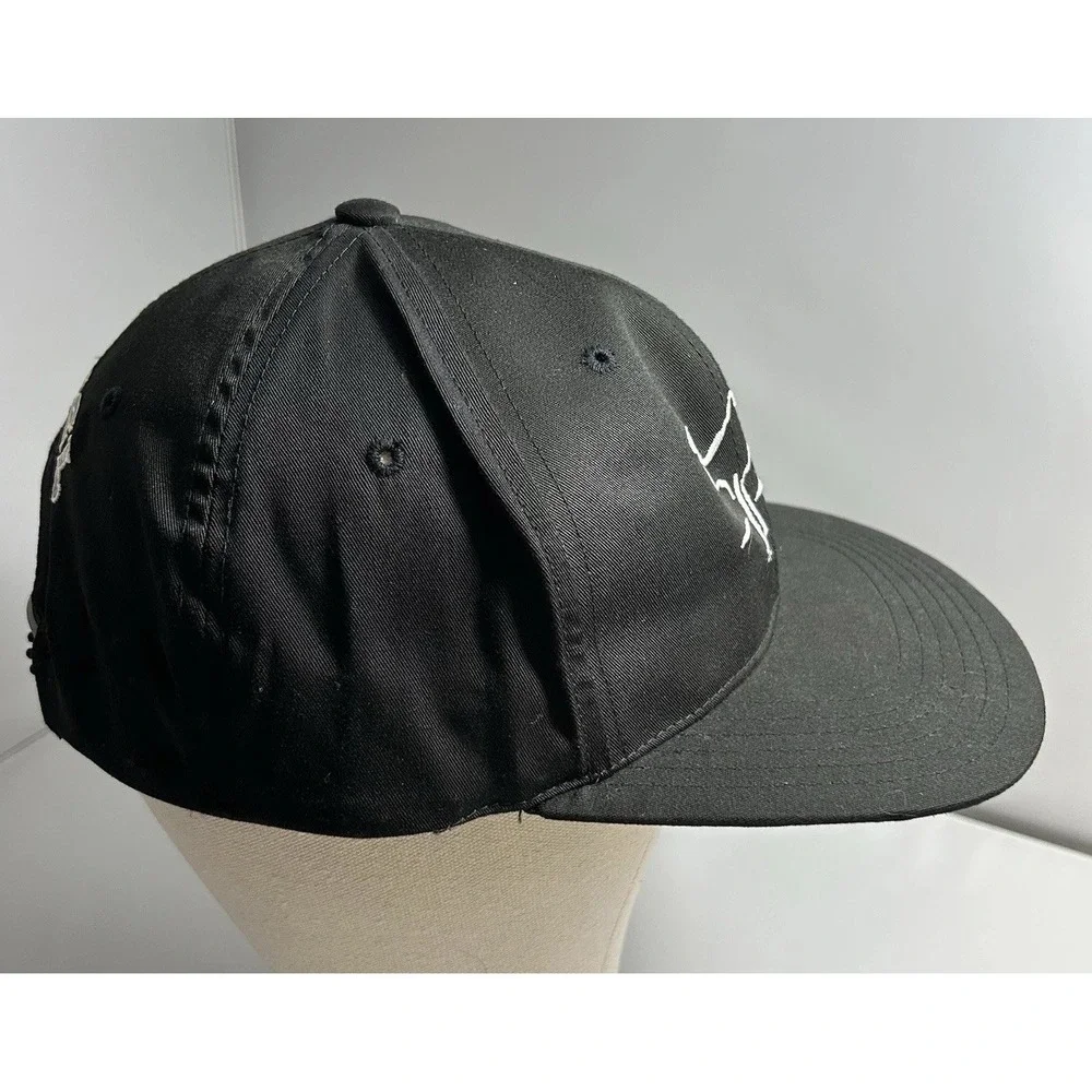 Vintage Camel Cigarettes Snapback Hat Joe Camel Logo Black Embroidered Cap RJRTC